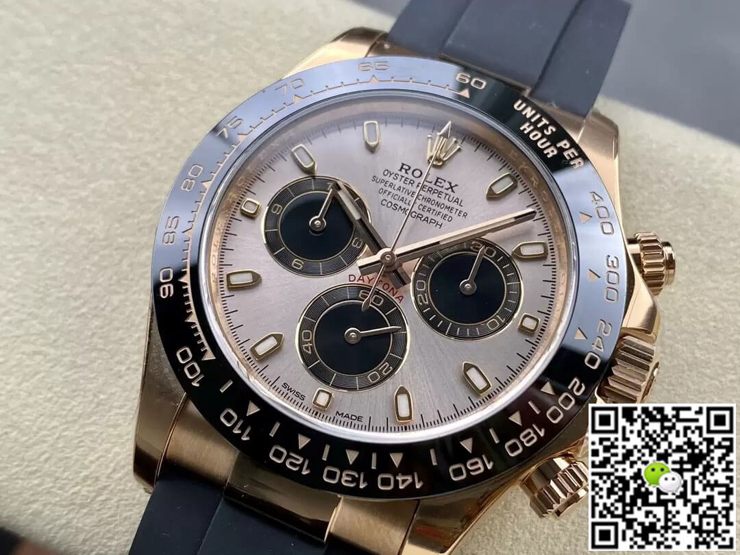 Rolex Cosmograph Daytona M116515LN-0059 Clean Factory Rubber Strap