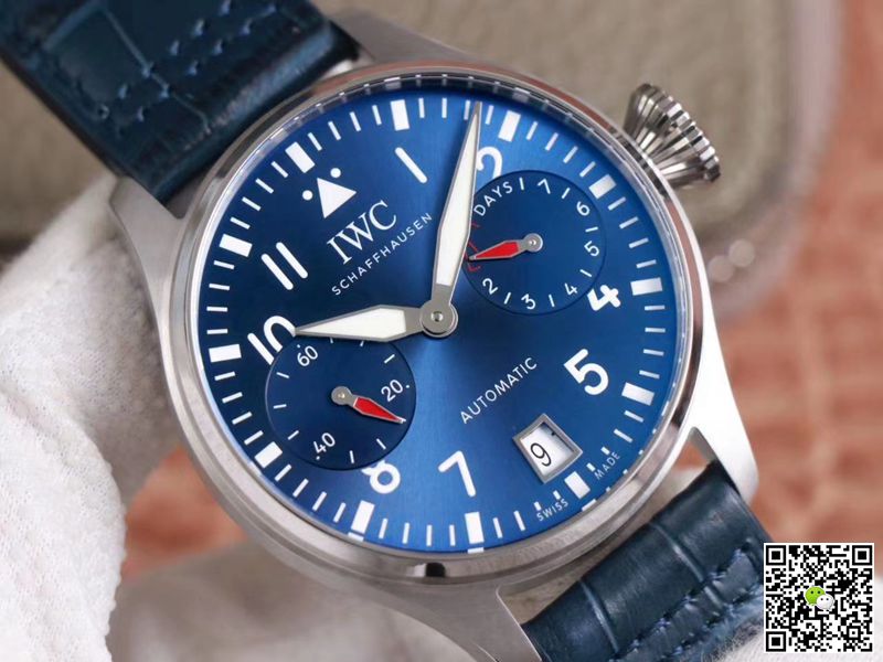 IWC Big Pilot IW501008 Boutique London Edition ZF Factory Blue Dial