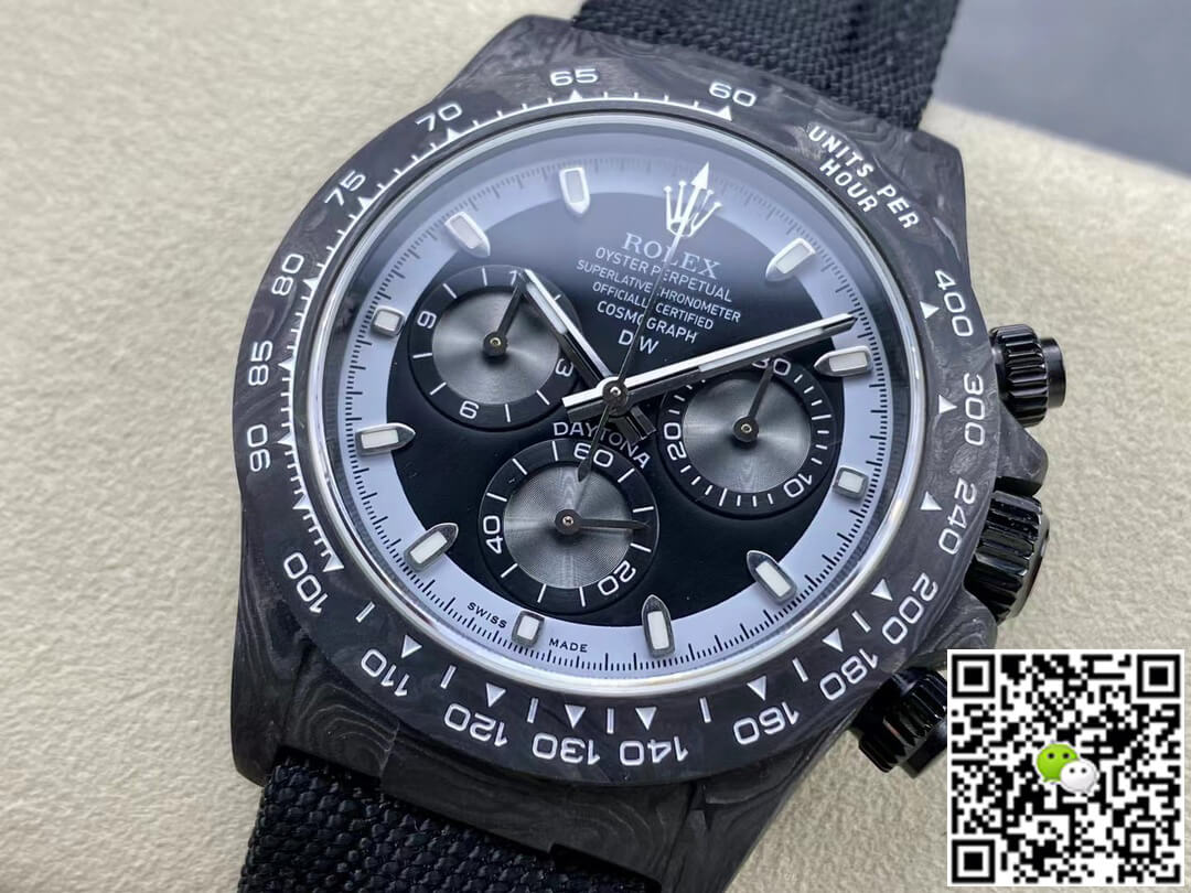 Rolex Daytona Cosmograph Noob Factory Diw Carbon Fiber Case