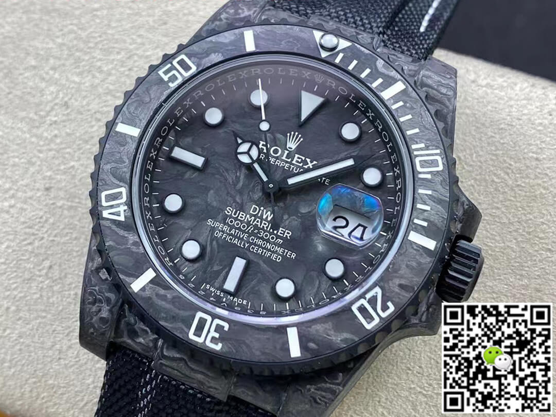 Rolex Submariner VS Factory DIW Carbon Fiber Dial