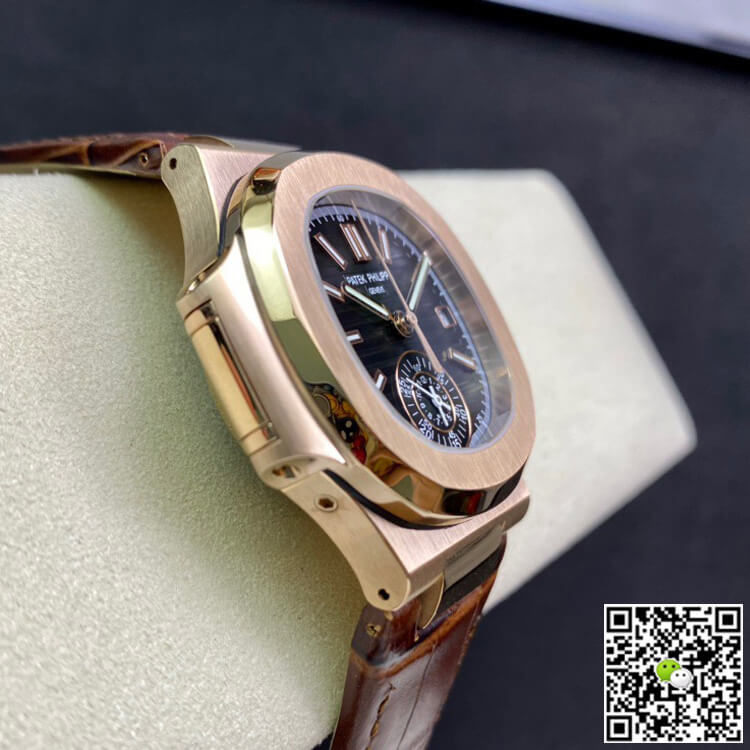 Patek Philippe Nautilus 5980 3K Factory V2 Black Dial