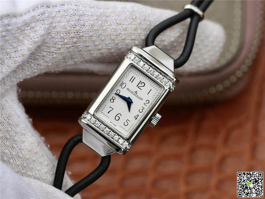 Jaeger-LeCoultre Reverso MG Factory Diamond White Dial