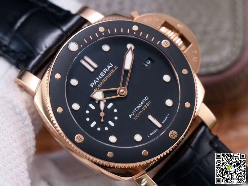 Panerai Submersible PAM00974 VS Factory Rose Gold