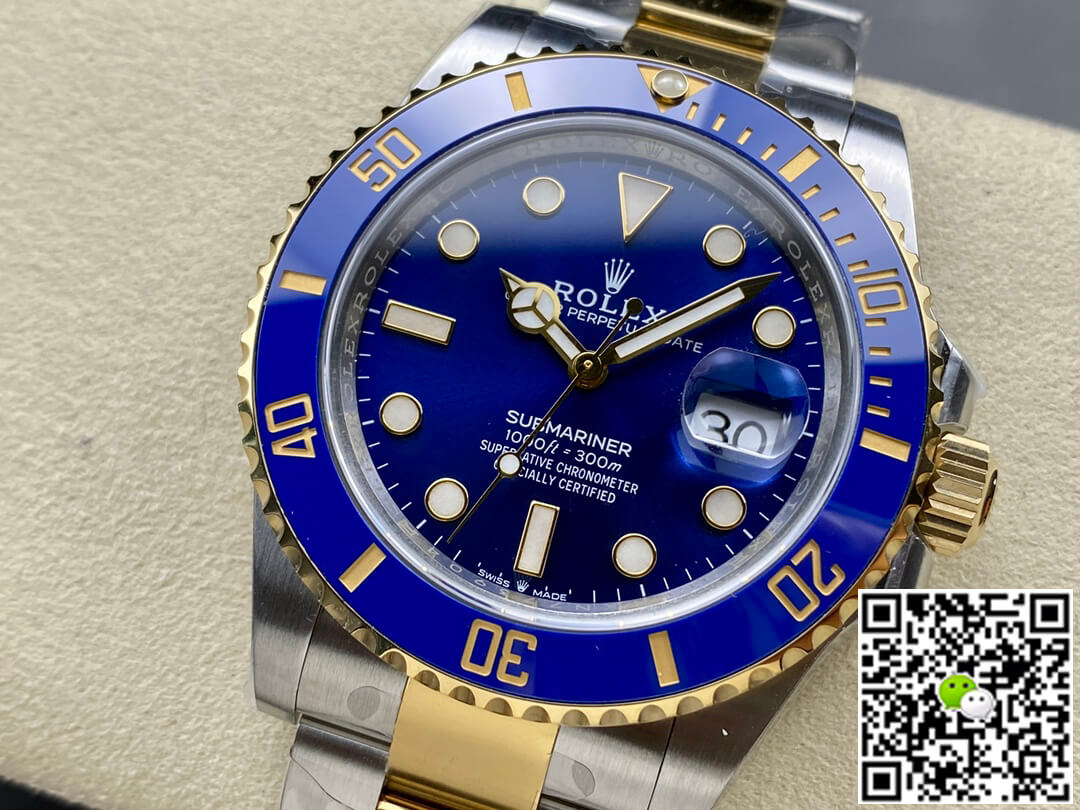 Rolex Submariner M126613LB-0002 41MM Clean Factory Yellow Gold