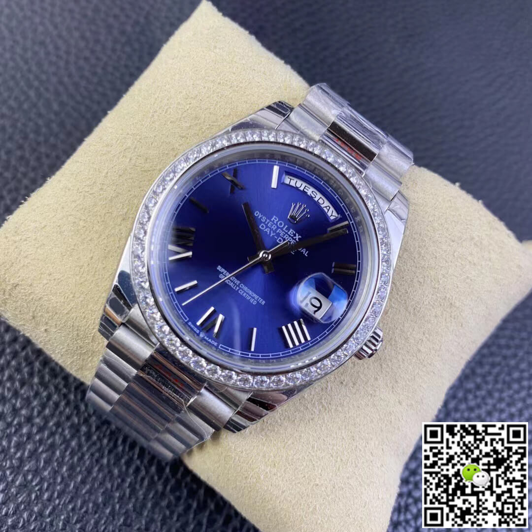 Rolex Day Date 228349RBR-0005 EW Factory Diamond Bezel
