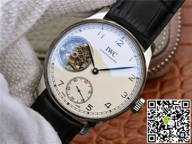 IWC Portuguese Tourbillon ZF Factory Stainless Steel White Dial