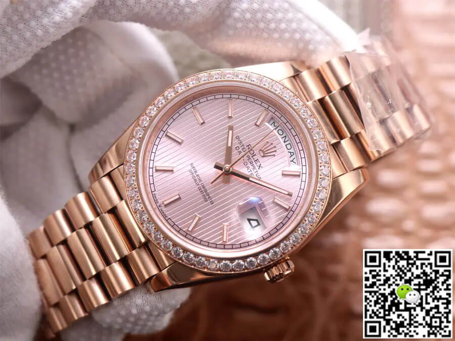 Rolex Day Date M228345RBR-0010 EW Factory Rose Gold