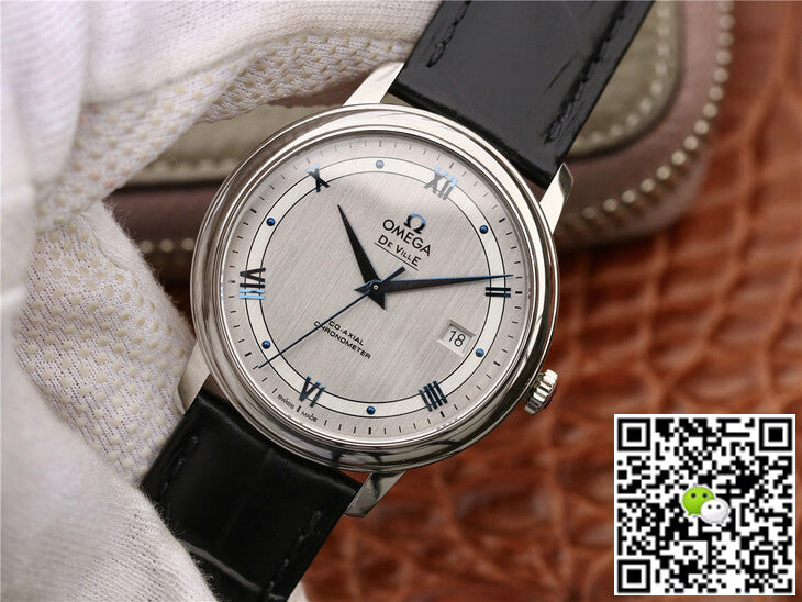Omega De Ville 424.13.40.20.02.003 MKS Factory Silver Dial