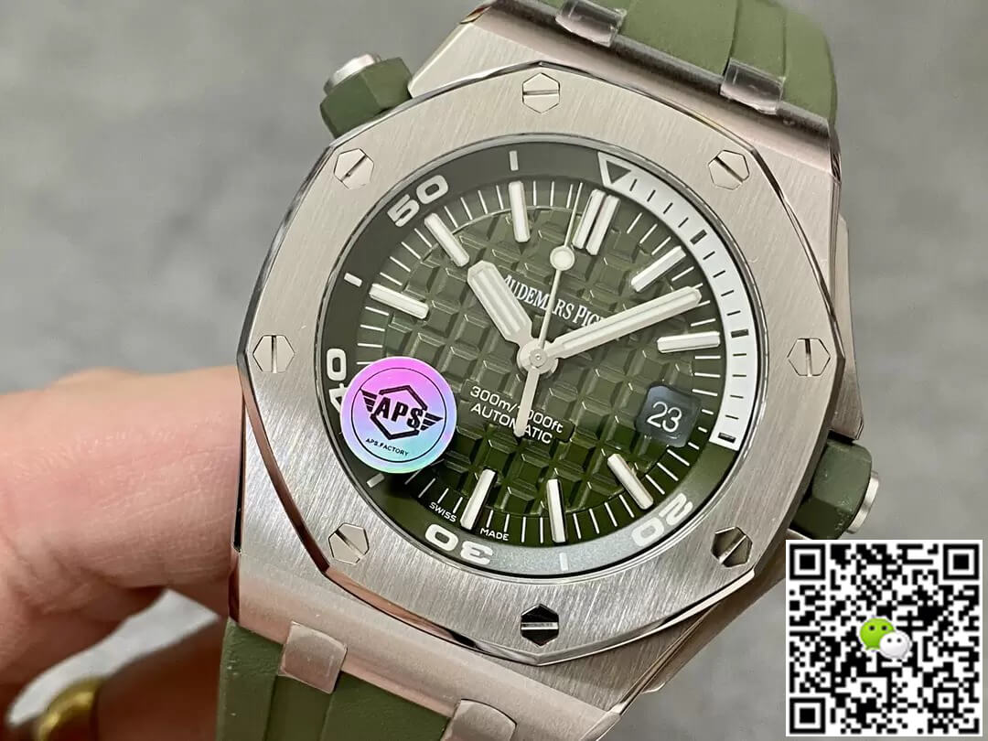 Audemars Piguet Royal Oak Offshore 15710ST.OO.A052CA.01 APS Factory Green Dial