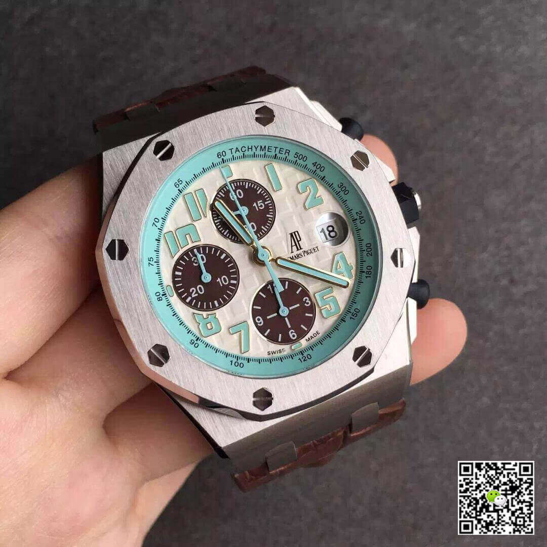 Audemars Piguet Royal Oak Offshore 26187ST.OO.D801CR.01 JF Factory White Dial