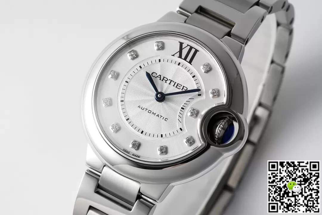 Ballon Bleu De Cartier WE902074 33MM AF Factory Diamond Dial