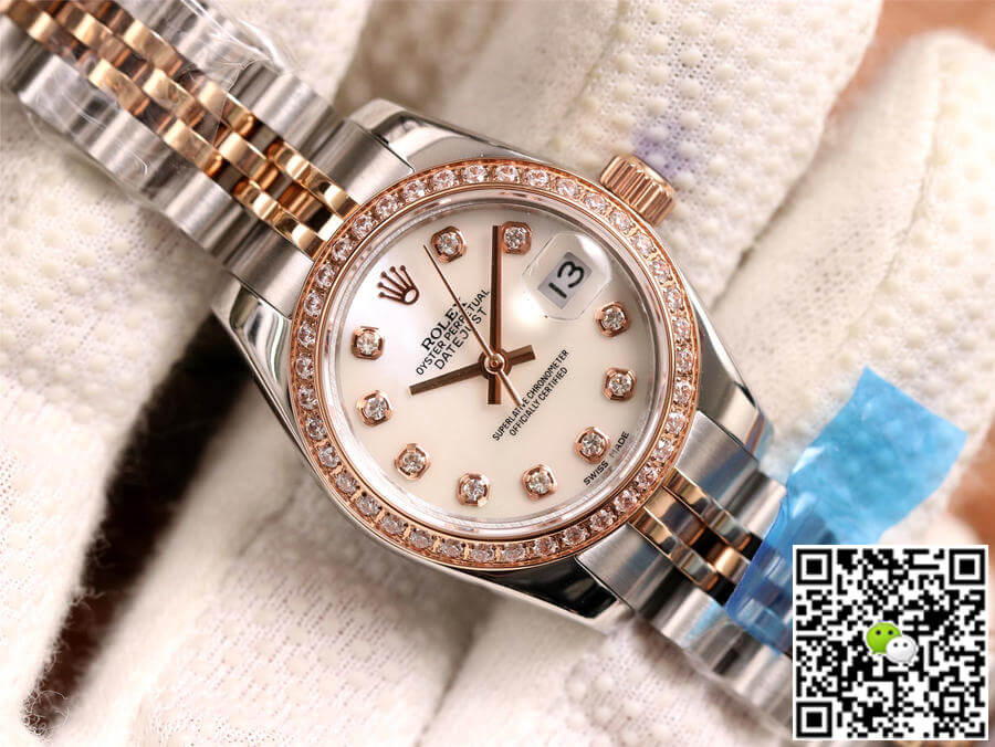 Rolex Datejust 28MM BP Factory White Dial