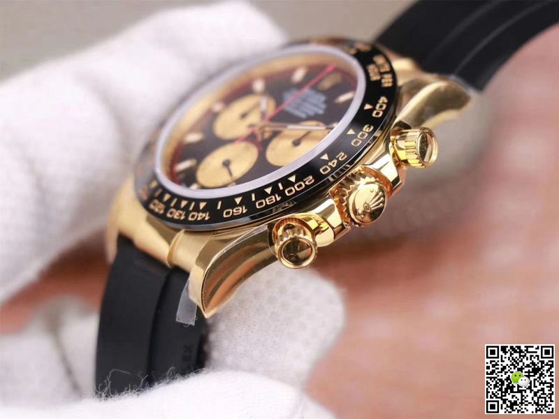 Rolex Daytona M116518LN-0047 Noob Factory Black Dial 4130 Movement