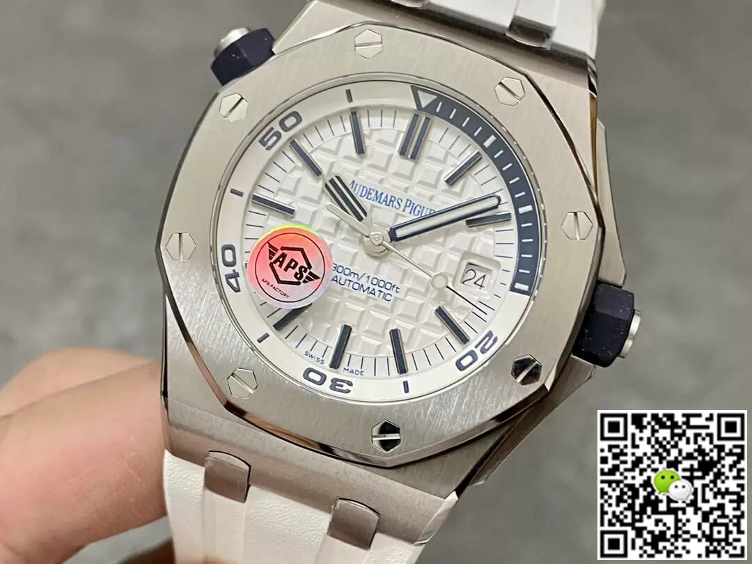 Audemars Piguet Royal Oak Offshore 15710ST.OO.A010CA.01 APS Factory White Dial