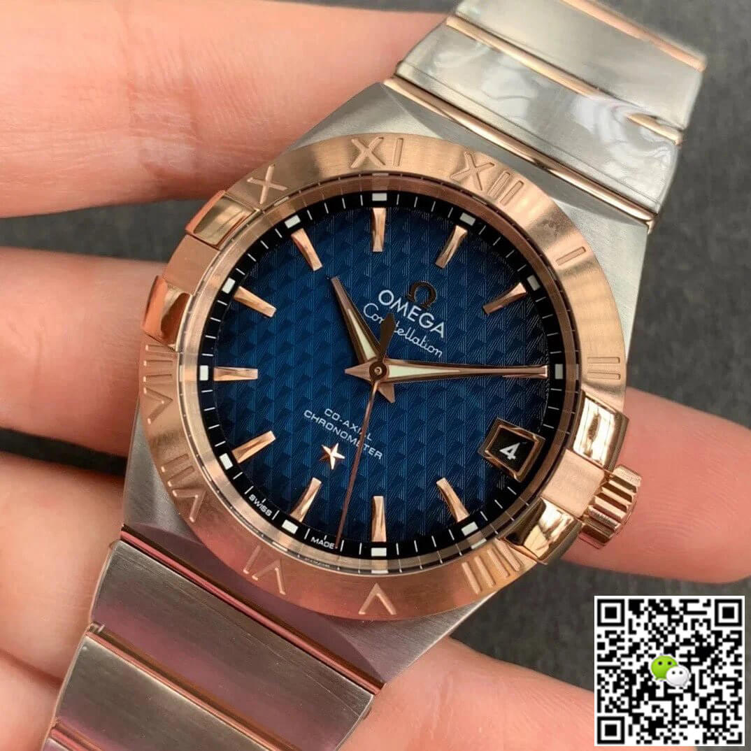 Omega Constellation 123.20.38.21.03.001 VS Factory Rose Gold
