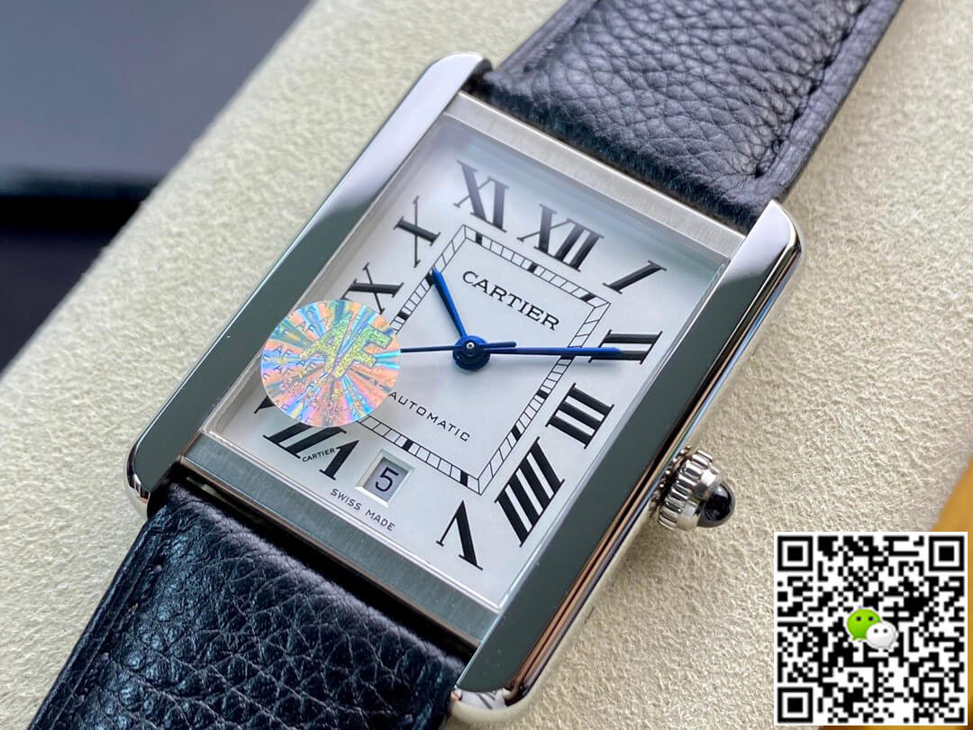 Cartier Tank WSTA0029 AF Factory White Dial