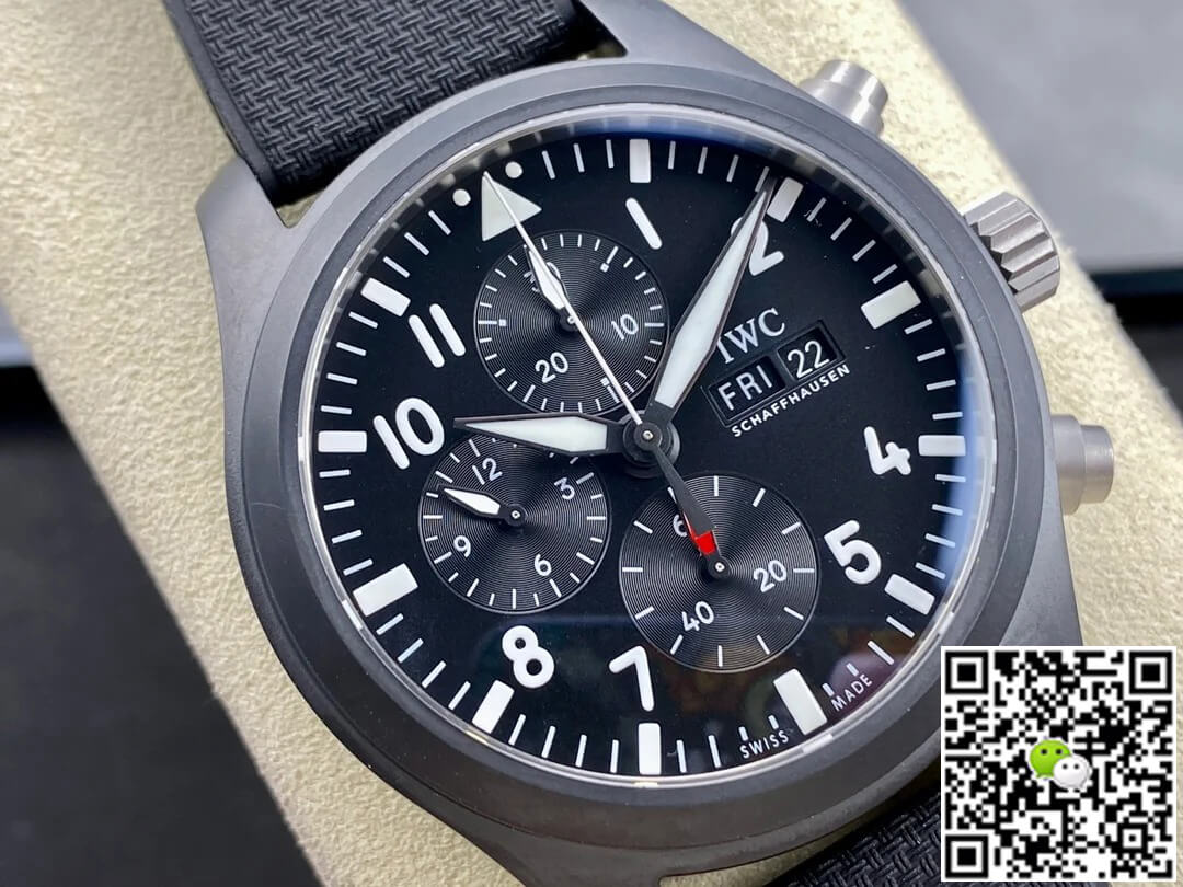 IWC Pilot IW389101 TPS Factory Black Dial