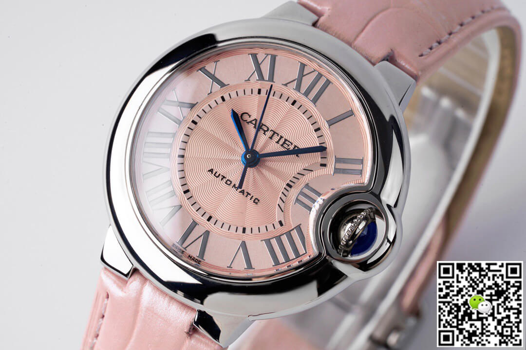 Ballon Bleu De Cartier WSBB0002 33MM AF Factory Pink Dial
