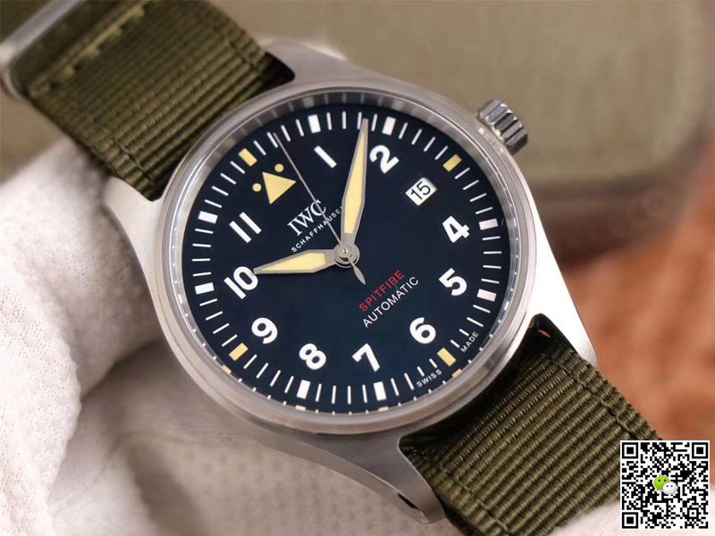 IWC Pilot Spitfire IW326801 MKS Factory Black Dial