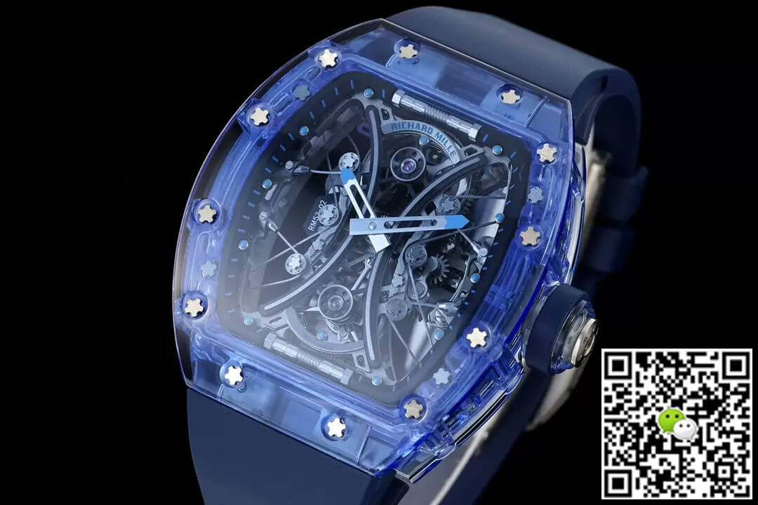 Richard Mille RM053-02 Tourbillon RM Factory Blue Skeleton Dial