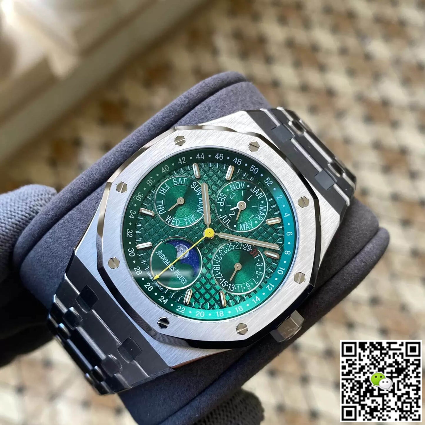 Audemars Piguet Royal Oak 26606ST.OO.1220ST.01 APS Factory Green Dial