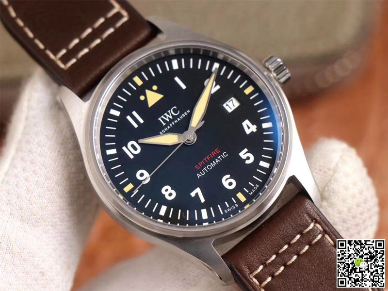 IWC Pilot Spitfire IW326803 MKS Factory Black Dial