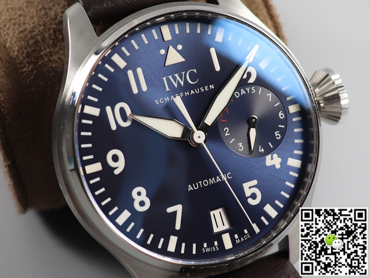 IWC Pilot IW501002 ZF Factory Stainless Steel Case