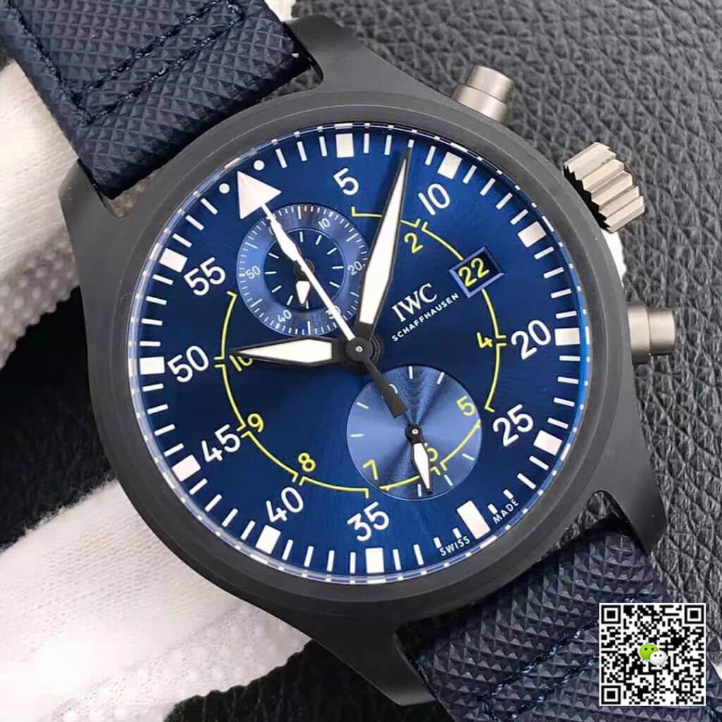 IWC Pilot Blue Angels IW389008 ZF Factory Ceramics