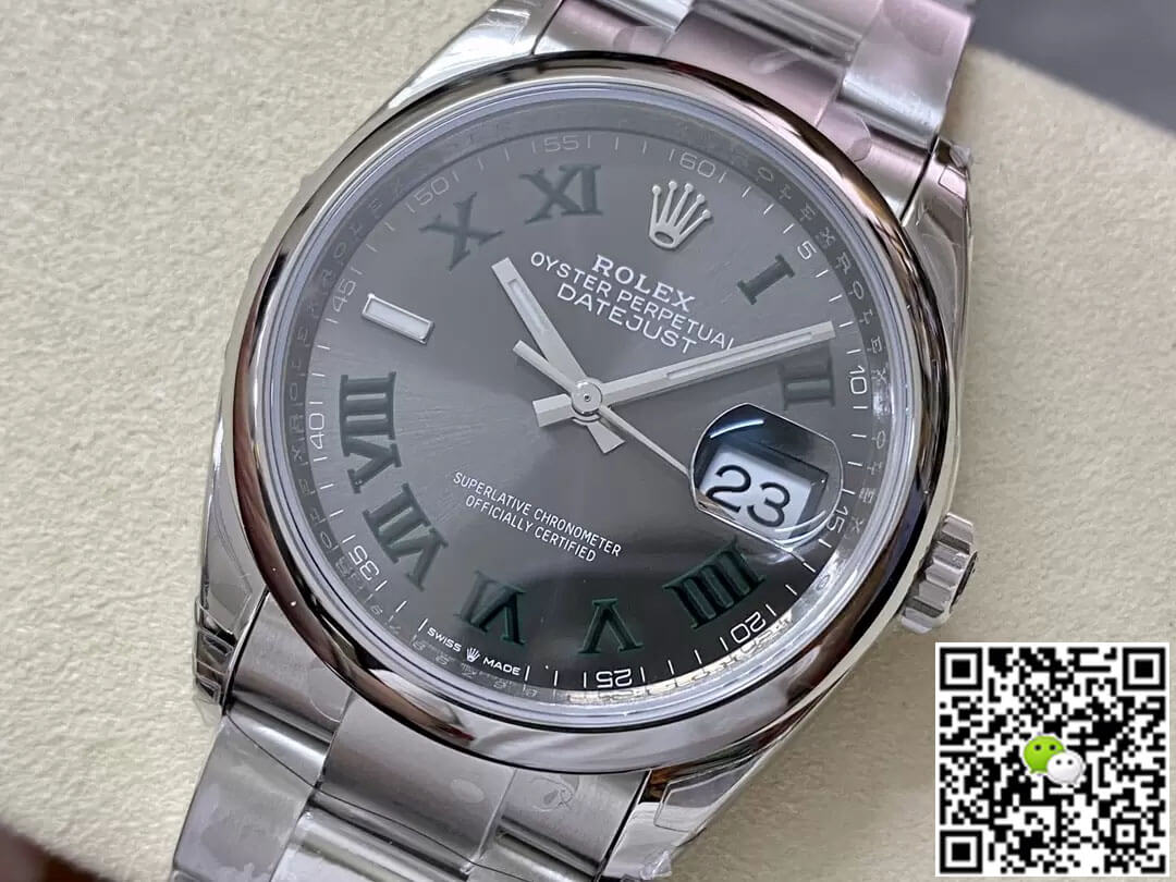 Rolex Datejust M126200-0018 36MM VS Factory Gray Dial