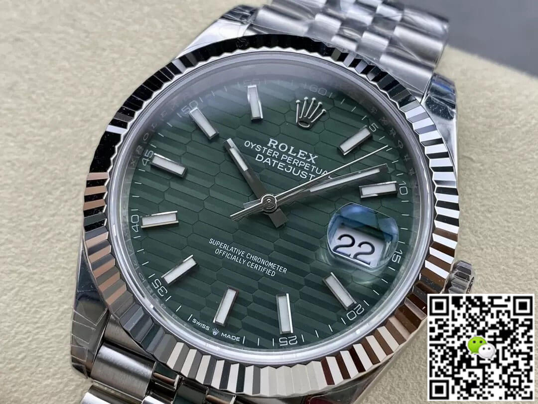 Rolex Datejust M126334-0030 41MM VS Factory Green Dial
