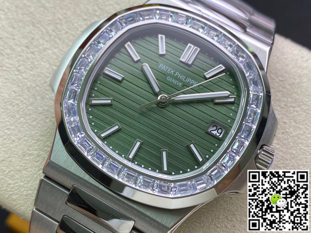 Patek Philippe Nautilus 5711/1300A-001 3K Factory Diamond-set Bezel