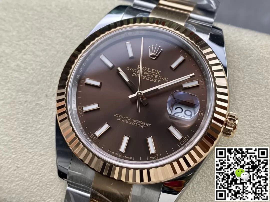 Rolex Datejust 41MM M126331-0001 Clean Factory Chocolate Dial