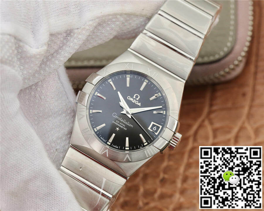Omega Constellation 123.10.38.21.01.001 VS Factory Black Dial