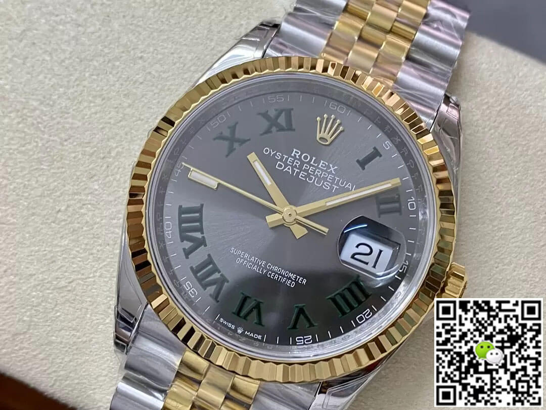 Rolex Datejust M126233-0035 36MM VS Factory Gray Dial