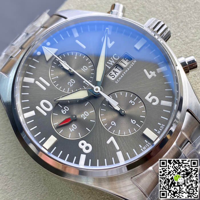 IWC Pilot IW377719 ZF Factory Stainless Steel