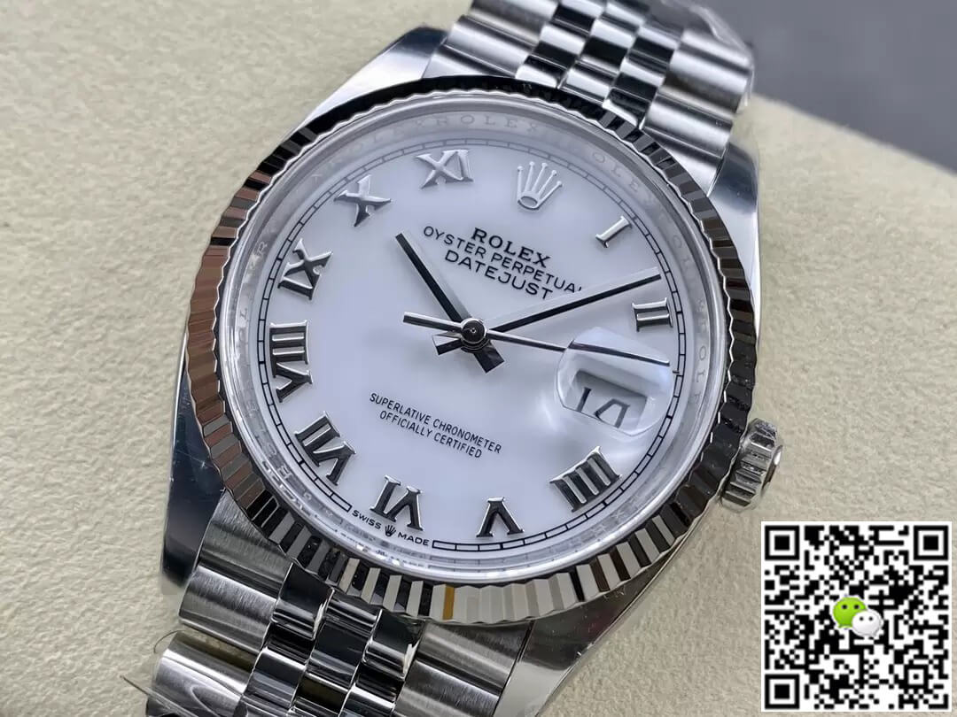 Rolex Datejust M126234-0025 36MM Clean Factory White Dial