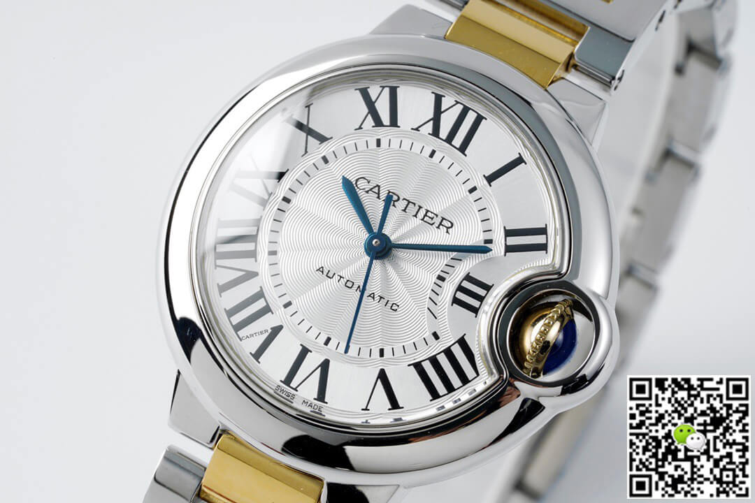Ballon Bleu De Cartier W2BB0002 33MM AF Factory White Dial