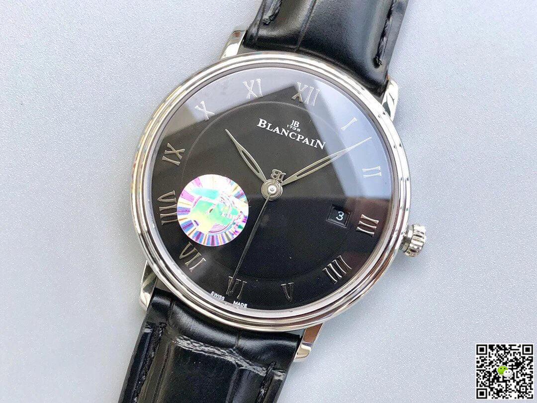 Blancpain Villeret 6551-1127-55B ZF Factory Black Dial