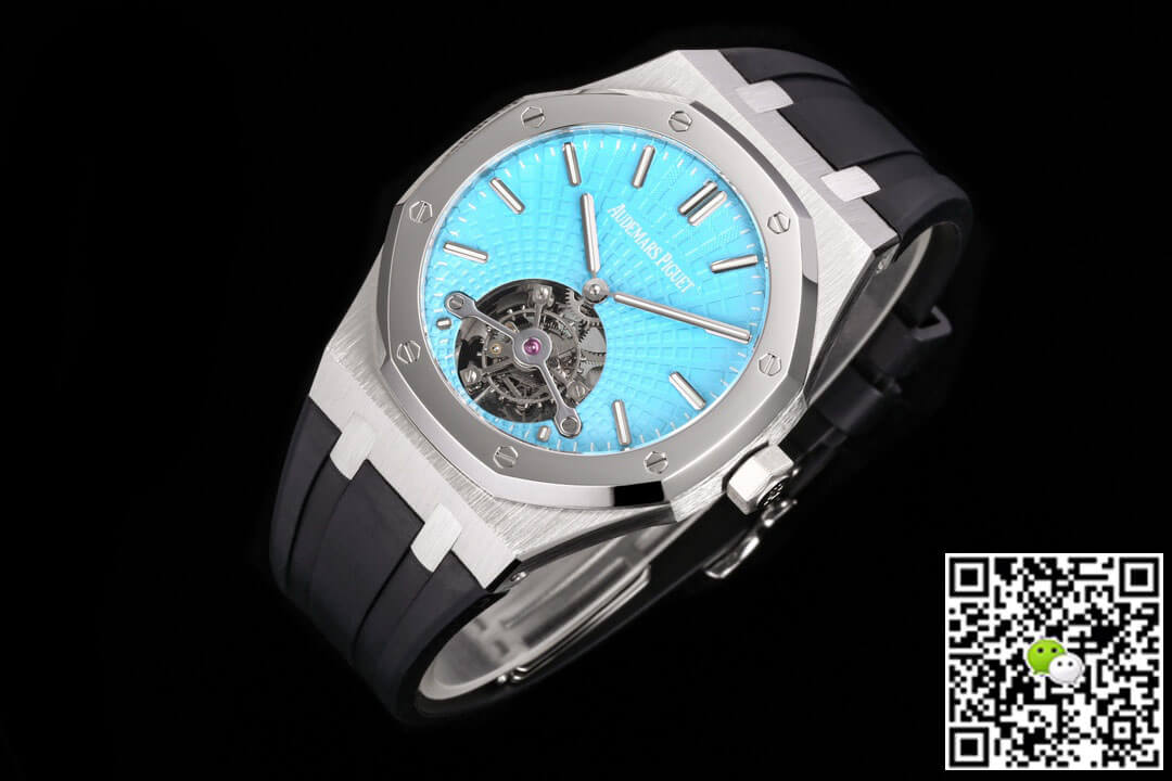 Audemars Piguet Royal Oak Tourbillon 26530PT.OO.1220PT.01 R8 Factory Rubber Strap