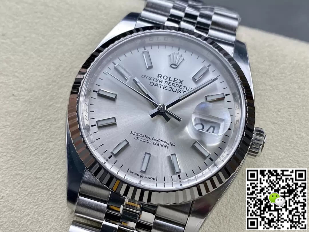 Rolex Datejust M126234-0013 36MM Clean Factory Silver Dial