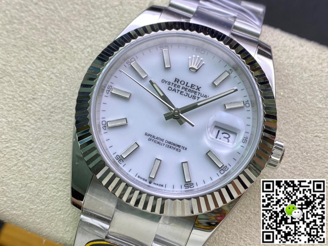 Rolex Datejust M126334-0009 Clean Factory White Dial