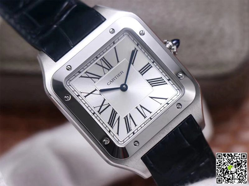 Cartier Santos Dumont WSSA0032 F1 Factory Silver Dial