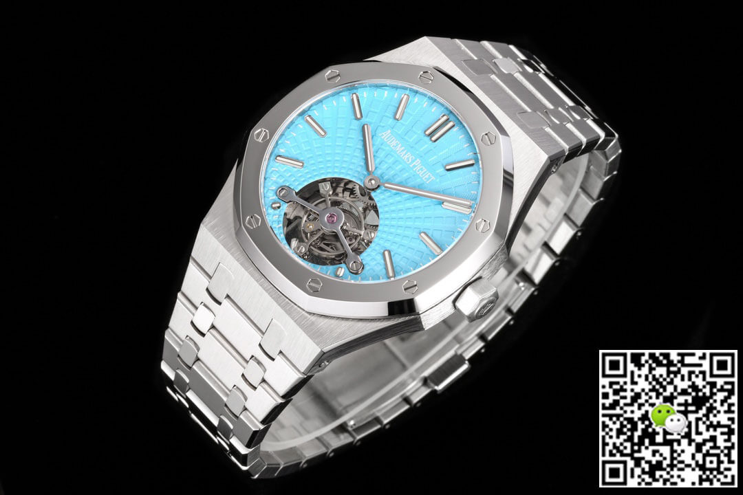 Audemars Piguet Royal Oak Tourbillon 26530PT.OO.1220PT.01 R8 Factory Blue Dial
