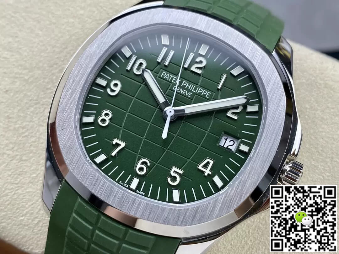 Patek Philippe Aquanaut 5168G-010 3K Factory V2 Upgraded Version Green Strap