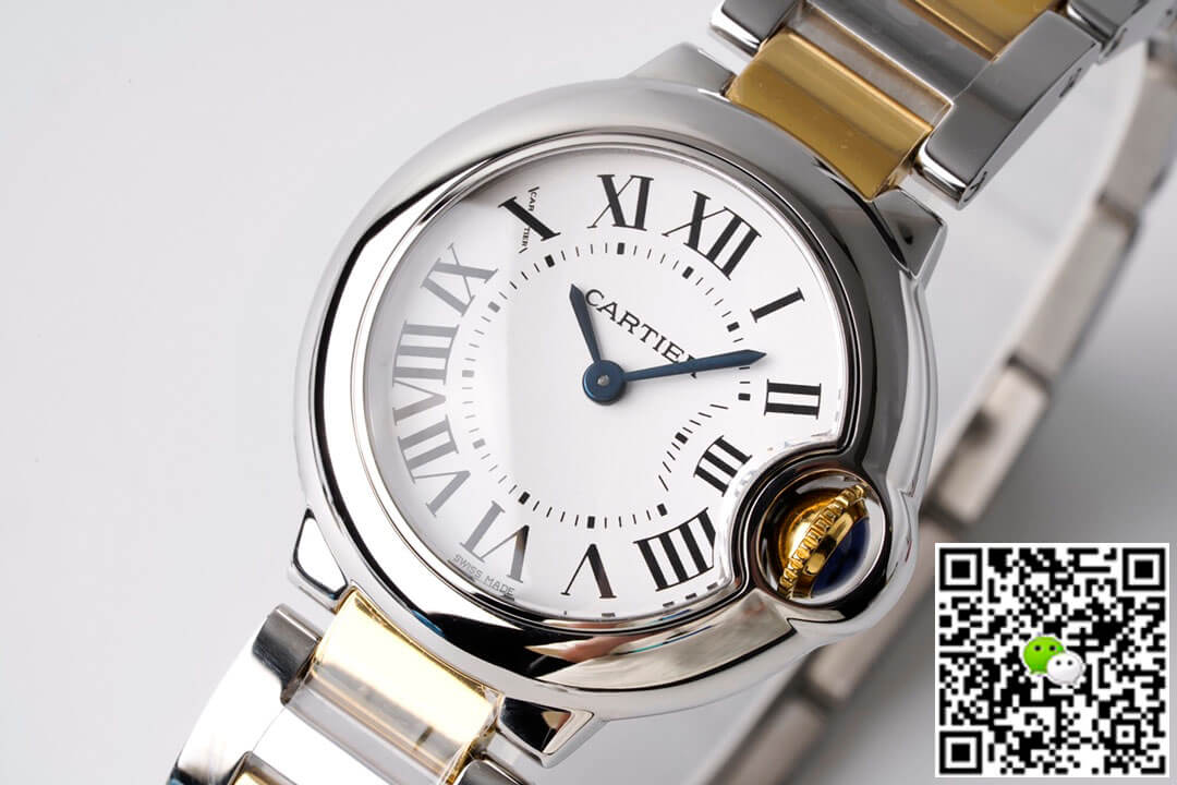 Ballon Bleu De Cartier 28MM W69007Z3 AF Factory Yellow Gold