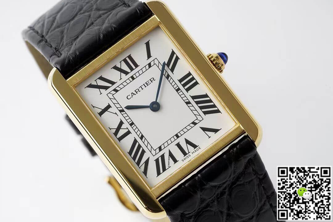 Cartier Tank Quartz W5200004 AF Factory White Dial