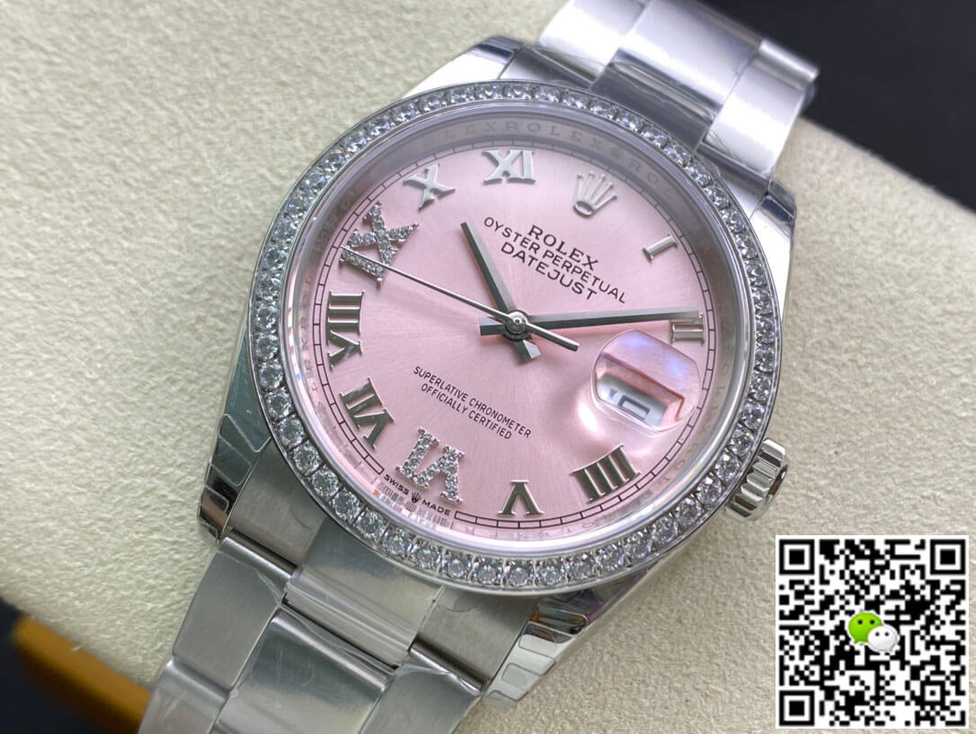 Rolex Datejust M126284RBR-0024 EW Factory Diamond-set Dial