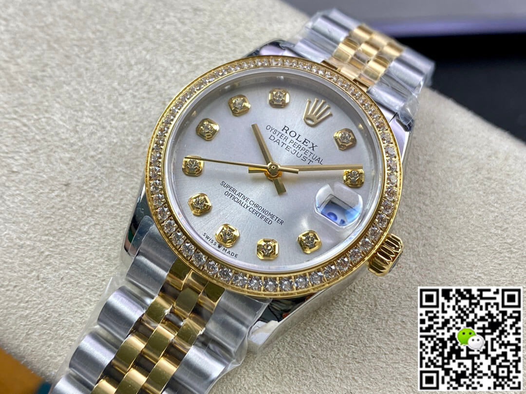 Rolex Datejust M278383RBR-0020 31MM EW Factory Yellow Gold