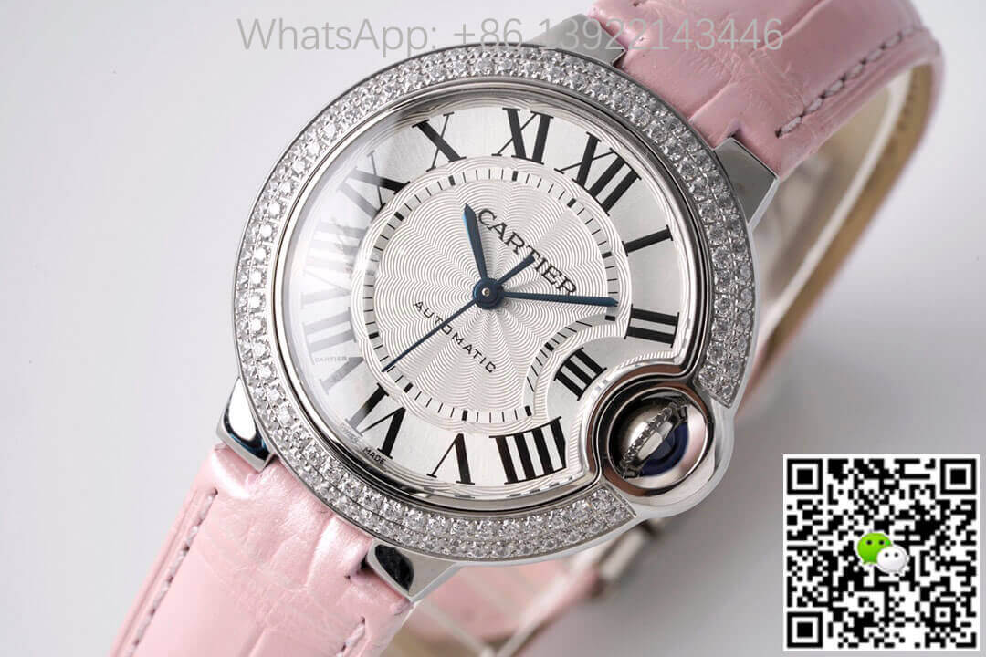 Ballon Bleu De Cartier 33MM WE902067 AF Factory Diamond-set Bezel