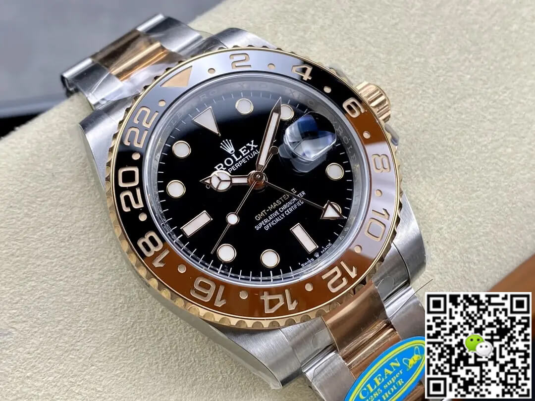 Rolex GMT Master II M126711chnr-0002 Clean Factory V3 Black Dial